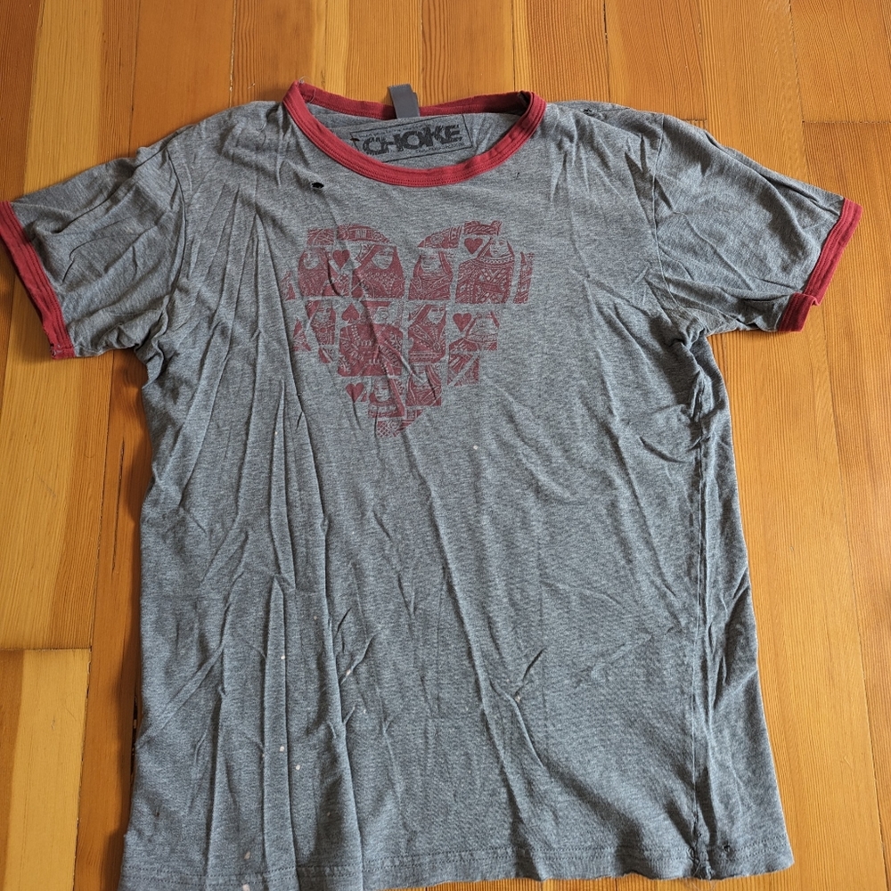 Choke Shirt Heartbreaker Medium Canvas